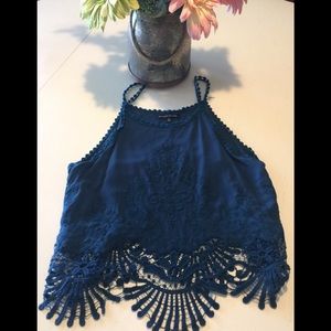 Beautiful Emerald strappy tank